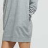 Nike W NSW Essential Fleece Dress melange šedé S