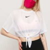 Nike W NSW Indio SS Top bílé L