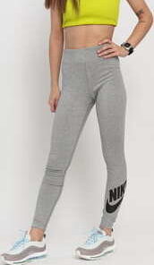 Nike W NSW Leg A See Legging HW Futura melange šedé XL