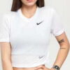 Nike W NSW Slim Crop bílé L