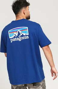 Patagonia M's Fitz Roy Horizons Responsibili­ Tee tmavě modré S