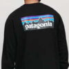 Patagonia M's LS P6 Logo Responsibili Tee černé S