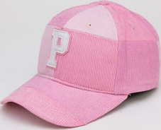 Pink Dolphin Corduroy P Hat světle růžová / růžová