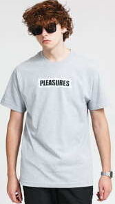 PLEASURES ACAB Tee melange šedé XL