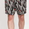 PLEASURES Beverly Twill Shorts černé / multicolor L