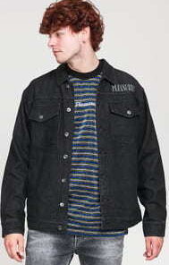 PLEASURES Desire Trucker Jacket black M