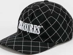 PLEASURES Trauma Snapback černá