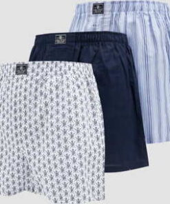 Polo Ralph Lauren 3Pack Cotton Classic Boxers navy / modré / bílé XXL