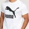 Puma Classics Logo Tee bílé XL