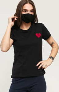 Puma Digital Love Tee černé S