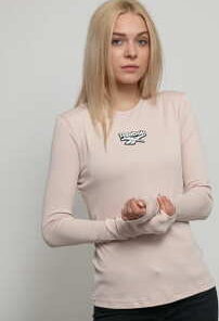 Reebok Classic V Longsleeve světle béžové S