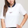 Reebok Classics Cropped V Neck bílé S