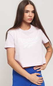 Reebok Classics Vector Crop Tee růžové M