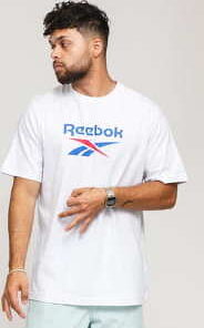 Reebok Classics Vector Tee melange světle šedé S