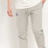 RUSSELL ATHLETIC Arch Logo Cuffed Leg Sweatpants melange šedé L