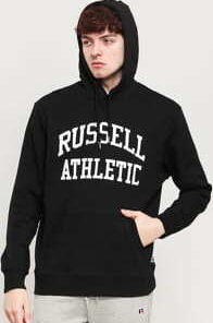 RUSSELL ATHLETIC Arch Logo Hoody černá L