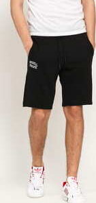 RUSSELL ATHLETIC Arch Logo Shorts černé XL