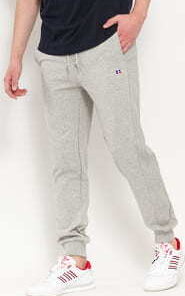 RUSSELL ATHLETIC Emi Cuffed Jogger Sweatpants melange šedé L