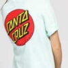 Santa Cruz W Classic Dot Tee mentolové S