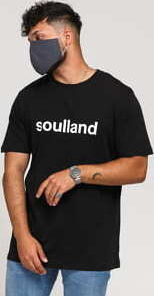 Soulland Chuck Tee černé L