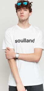 Soulland Chuck Tee bílé XL