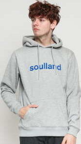 Soulland Googie Hooded melange šedá S