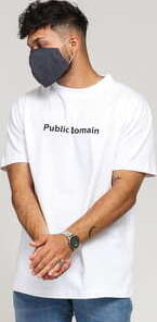 Soulland Public Domain T-shirt bílé XL