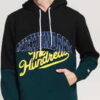 The Hundreds Blitz Pullover černá / tmavě zelená XL