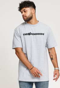 The Hundreds Forever Bar Logo T-Shirt melange šedé L