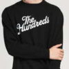 The Hundreds Forever Slant Logo Crewneck černá XXL