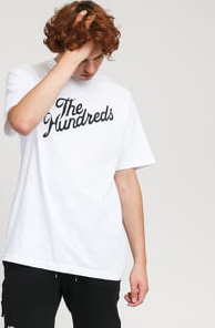 The Hundreds Forever Slant Logo T-Shirt bílé XL