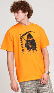 The Hundreds Hood T-Shirt oranžové L