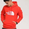 The North Face M Drew Peak Pullover Hoody tmavě oranžová XL