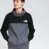 The North Face M Himalayan Hoodie tmavě šedá / černá L