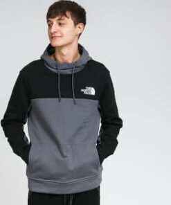 The North Face M Himalayan Hoodie tmavě šedá / černá L