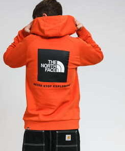 The North Face M Raglan Red Box HD oranžová XL