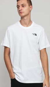 The North Face  Simple Dome Tee bílé