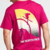 The North Face M Snow Maven Tee fialové M