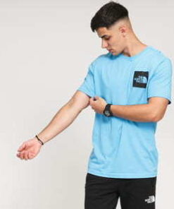 The North Face M SS Fine Tee modré XL