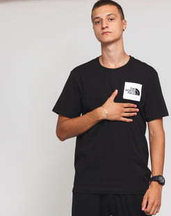 The North Face M SS Fine Tee černé S