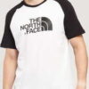 The North Face M SS Raglan Easy Tee bílé / černé S