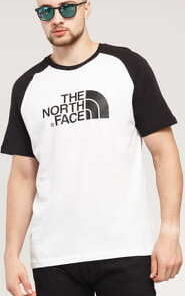 The North Face M SS Raglan Easy Tee bílé / černé S