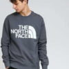 The North Face M Standard Crew tmavě šedá L