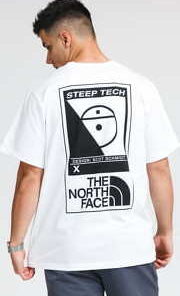 The North Face M Steep Tech Tee bílé M