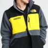 The North Face Steep Tech FZ Fleece tmavě šedá / černá / žlutá XL