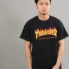 Thrasher Flame Logo černé M