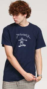 Thrasher Gonz Tee navy S