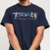 Thrasher Hieroglyphic Tee navy S