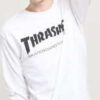 Thrasher Skate Mag LS Tee bílé XL