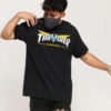 Thrasher Venture Collab Tee černé M